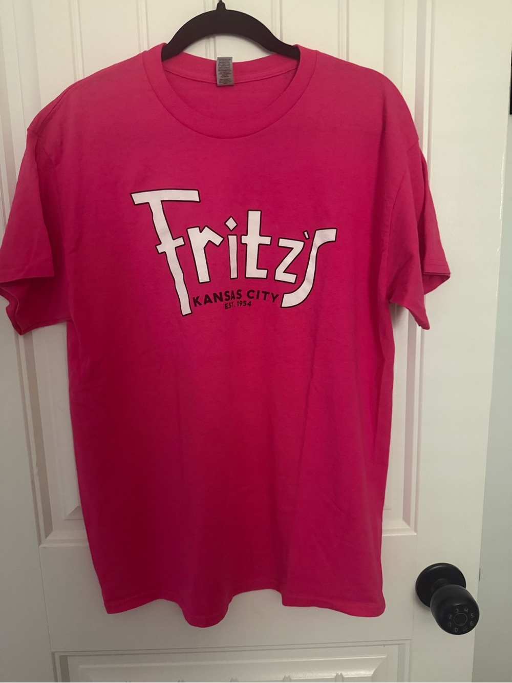 Fritz’s Kansas City Pink Logo T-Shirt